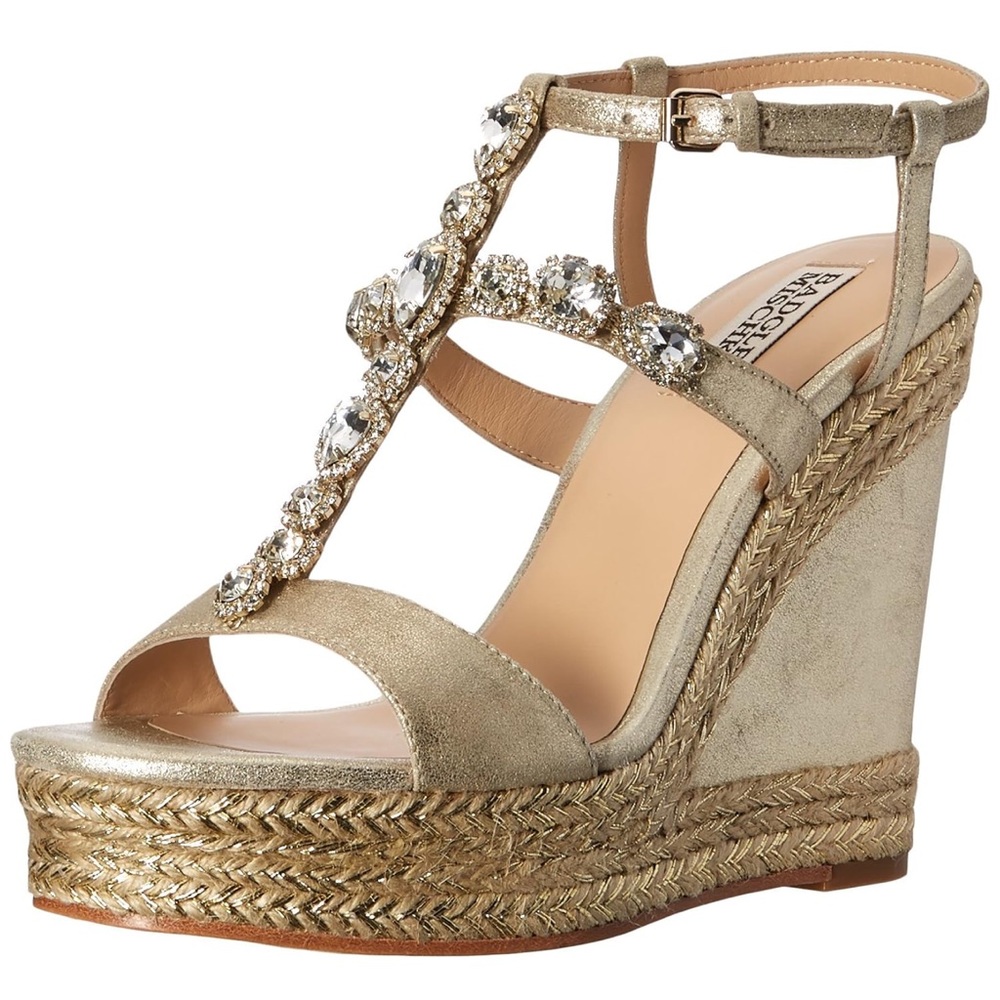 Badgley Mischka Women’s Coco Espadrille Wedge Sandal - Picture 3 of 10